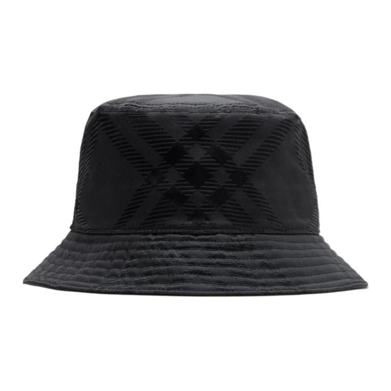 Order Sombrero Burberry Negro Unisex Patchwork Nylon Poliéster. 80950011