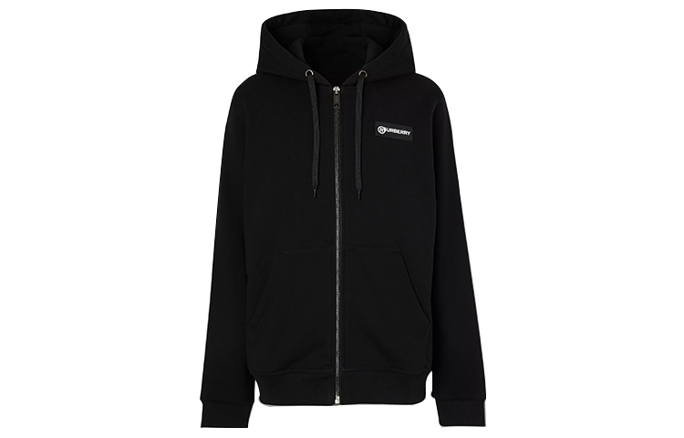 Order Sudadera con Capucha y Logo Burberry de Algodón Negro Vintage Check. 80256841