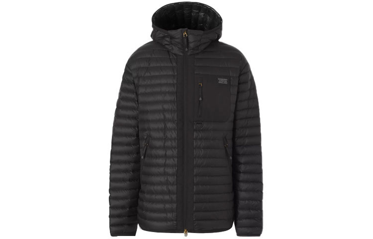 Burberry Black Winter Hooded Down Jacket Warm and Slim Fit. 80411941