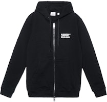 Burberry Black Zipper Sweatshirt with Monogram Print 80375821 Burberry Black Zipper Sweatshirt with Monogram Print 80375821