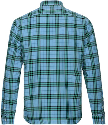 Burberry Blue Check Long Sleeve Casual Shirt 80031001 Lookbook Burberry Blue Check Long Sleeve Casual Shirt 80031001