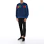 Purchase Burberry Blue Crewneck Sweatshirt with Multicolor Logo 45493321