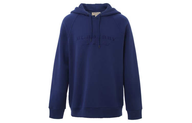 Burberry Blue Fleece-Lined Hoodie with Hood 80265251 圖 2