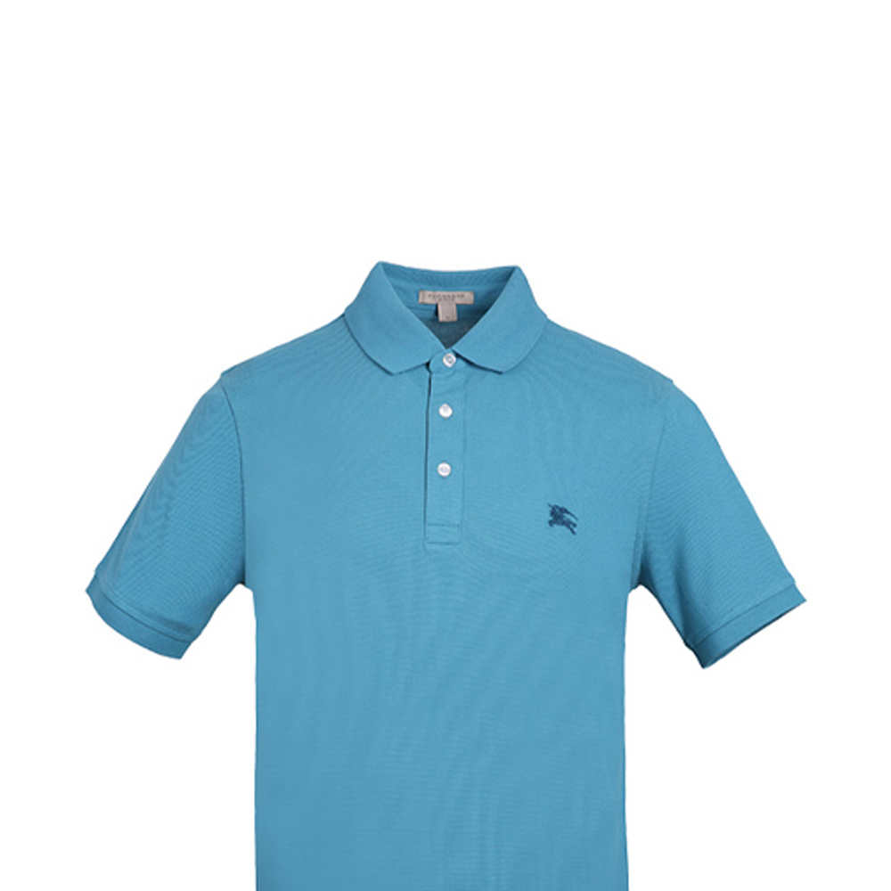 Burberry Blue Graphic Print Loose Fit Polo Shirt. 40612391 圖 7