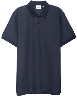 버버리 블루 폴로 셔츠 자수 레터링 80140041 Order 버버리 블루 폴로 셔츠 자수 레터링 80140041