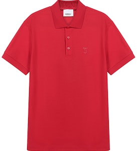 Burberry Kaos Polo Merah Cerah Lengan Pendek Katun. 80143171 Order Burberry Kaos Polo Merah Cerah Lengan Pendek Katun. 80143171