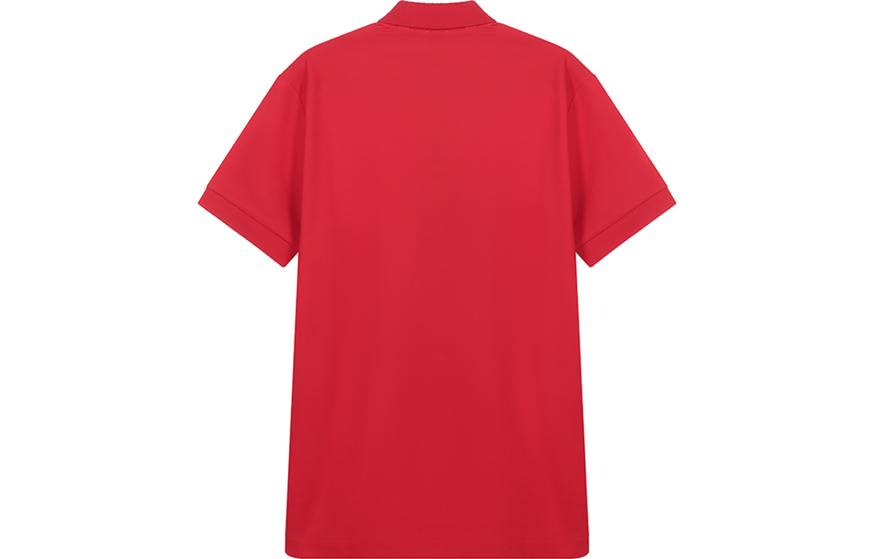 Lookbook Burberry Polo Rojo Brillante de Algodón de Manga Corta. 80143171