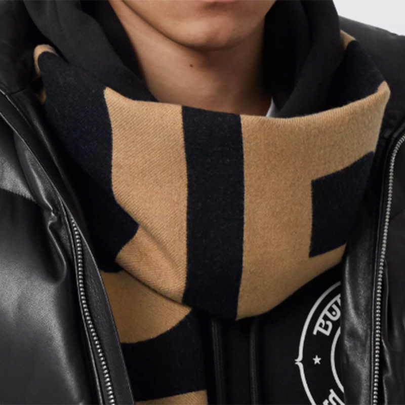 Burberry British Wool Scarf Unisex Couples Collection 80355251 圖 4