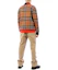 Purchase Burberry Brown Checkered Jacquard Wool Sweater 80236641