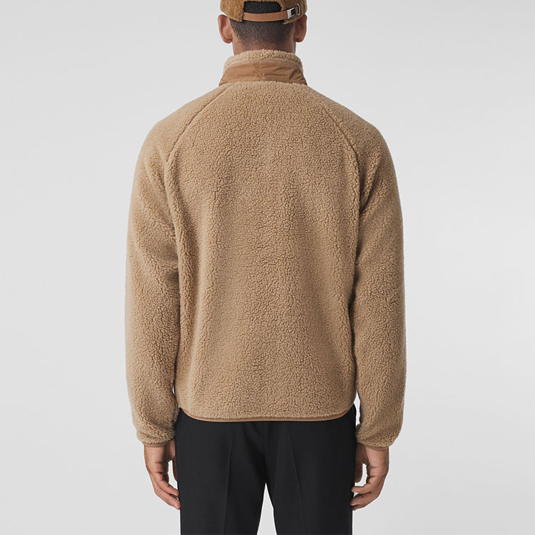 Details for Burberry 棕色标志印花夹克 - 秋季经典设计款式。 80455551