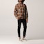 Lookbook Burberry Brown Long Sleeve Checkered Button-Up Shirt 80459781