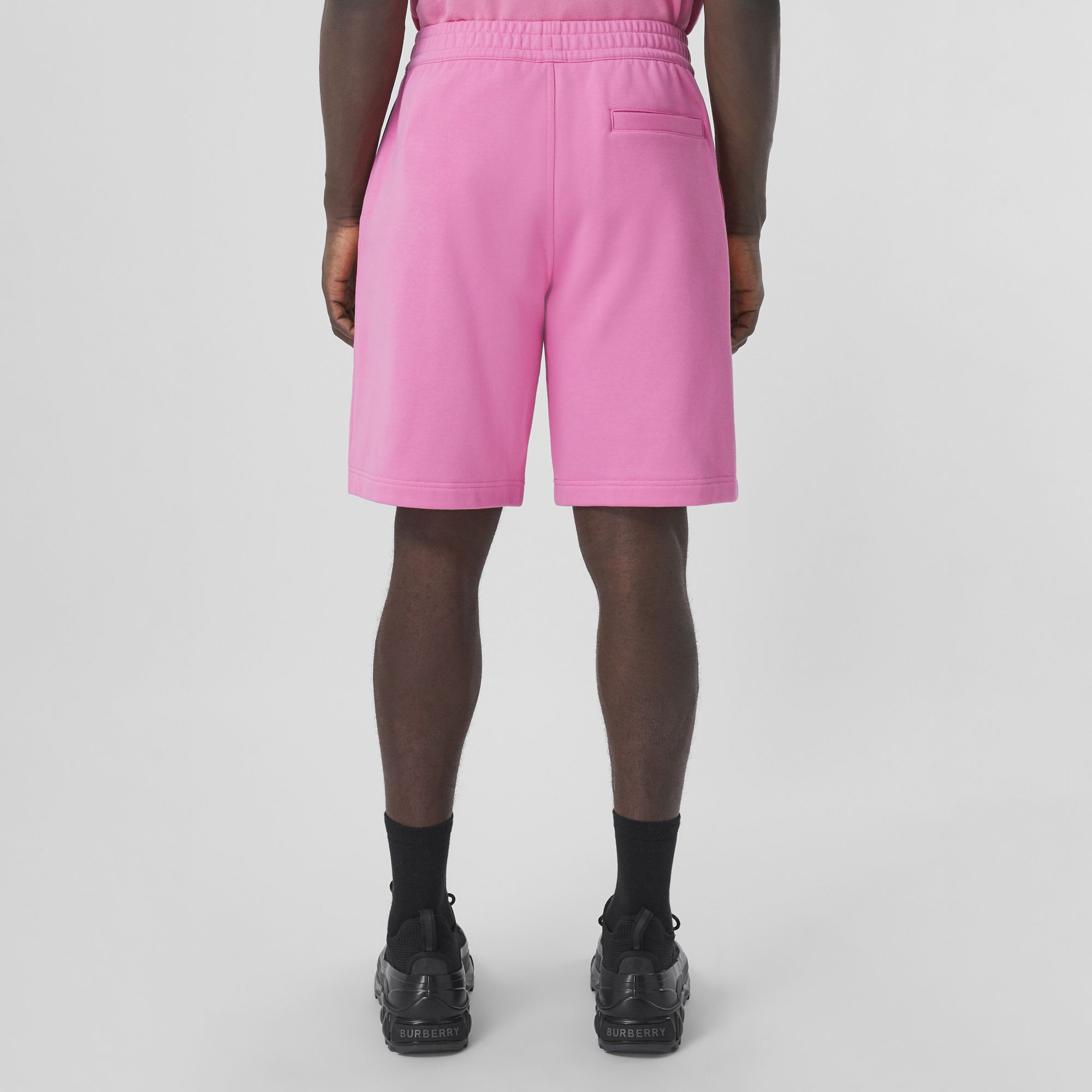 Burberry Bubblegum Pink Relaxed Straight-Fit Casual Shorts. 80429091 圖 4