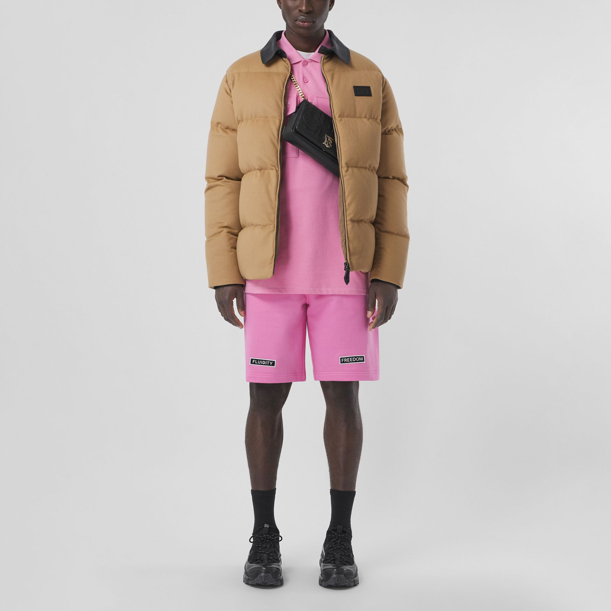 Burberry Bubblegum Pink Relaxed Straight-Fit Casual Shorts. 80429091 圖 5