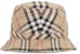 Burberry Bucket Children's Hat Vintage Check Cotton Archive Beige