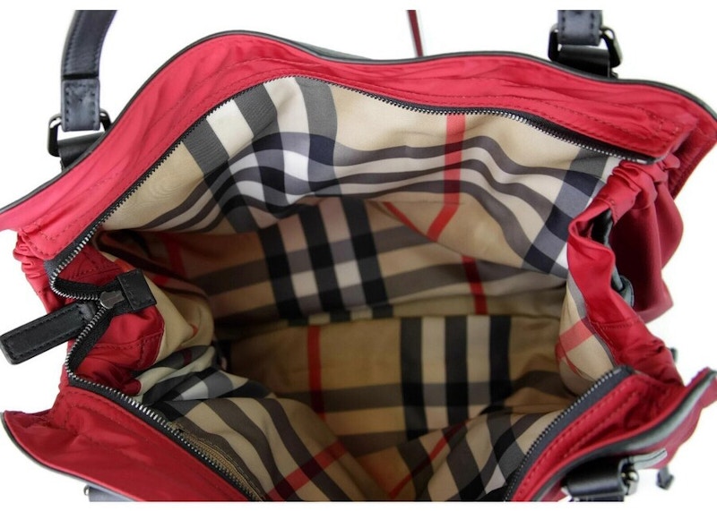 Burberry Buckleleigh Tote Bag Small Red 圖 3