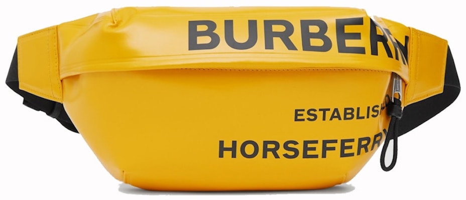 Bolso Riñonera Burberry Horseferry Print Mediano Amarillo Buy Bolso Riñonera Burberry Horseferry Print Mediano Amarillo