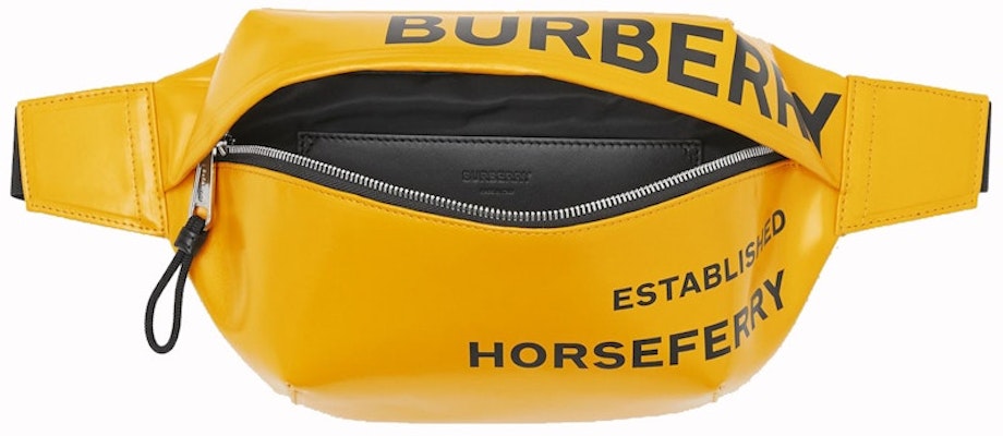 Bolso Riñonera Burberry Horseferry Print Mediano Amarillo Lookbook Bolso Riñonera Burberry Horseferry Print Mediano Amarillo