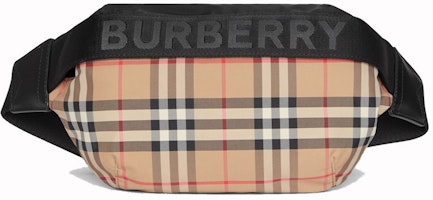 Burberry Bum Bag Vintage Check Medium Archive Beige/Black Burberry Bum Bag Vintage Check Medium Archive Beige/Black