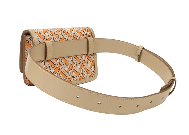 Burberry Bum Belt Bag TB Monogram Beige/Orange 圖 2