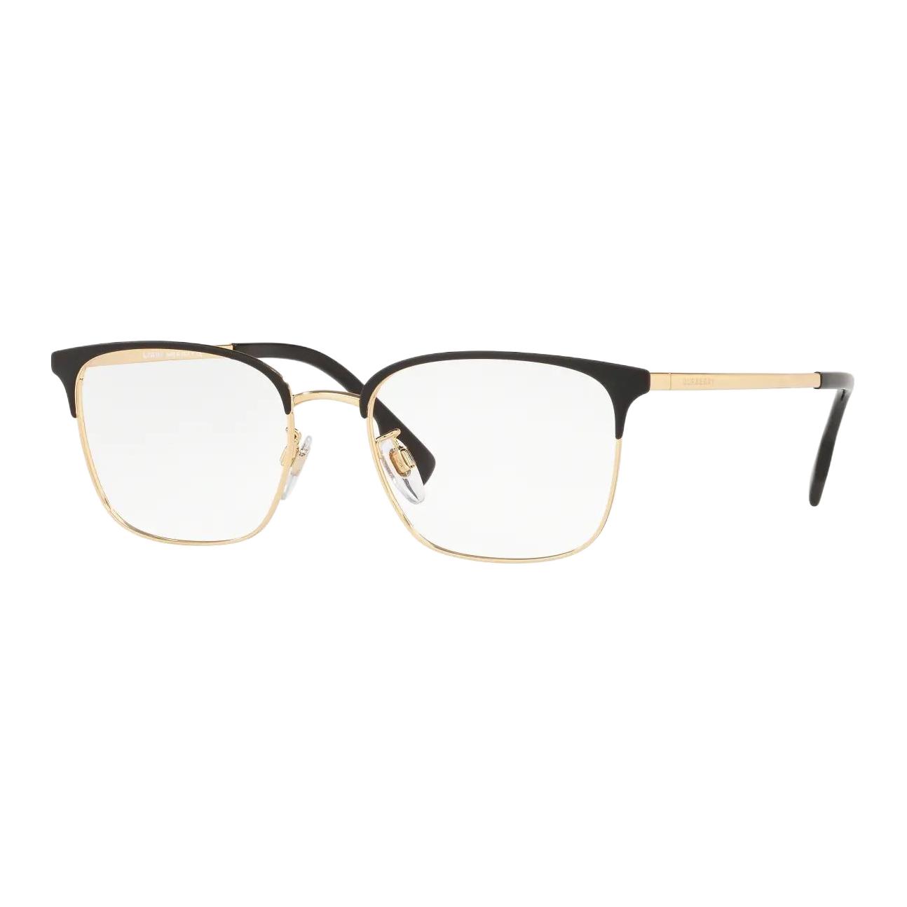 Burberry Business Traveler Optical Glasses Black Gold for Men 0BE1338D101753