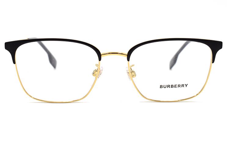Burberry Business Traveler Optical Glasses Black Gold for Men 0BE1338D101753 圖 3