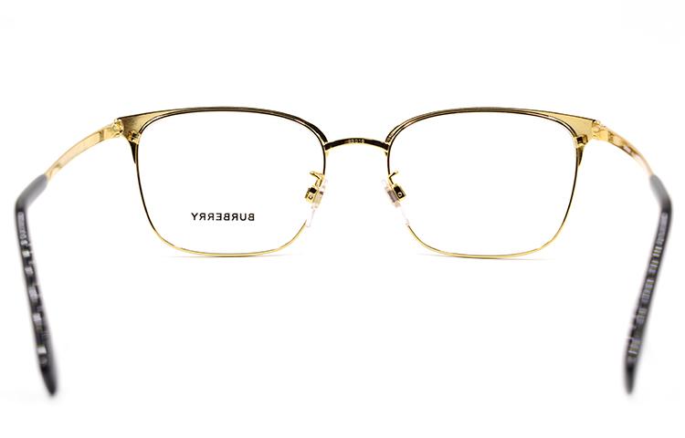 Burberry Business Traveler Optical Glasses Black Gold for Men 0BE1338D101753 圖 5