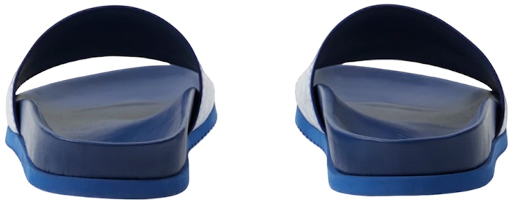 Burberry Calfskin Slides 'Light Blue Equestrian Knight' 80719881 Purchase Burberry Calfskin Slides 'Light Blue Equestrian Knight' 80719881