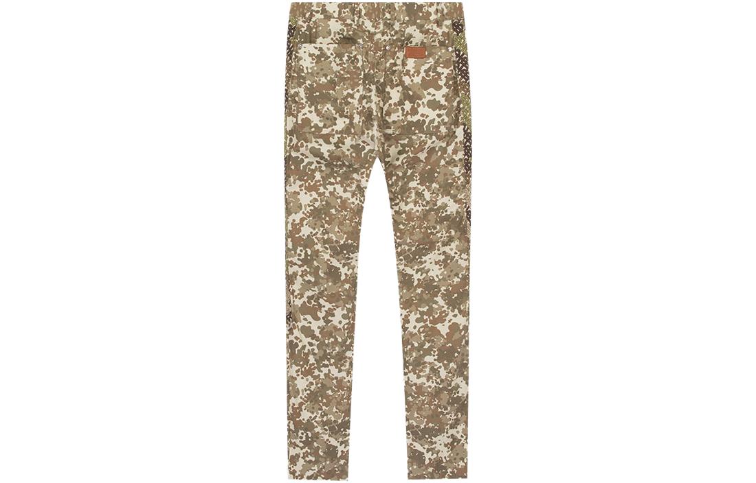 Burberry Camouflage Zip Closure Casual Pants Light Green 80167951 圖 3