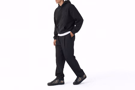 Order Burberry博柏利 棉布 格紋平底 時尚板鞋 男款 米色