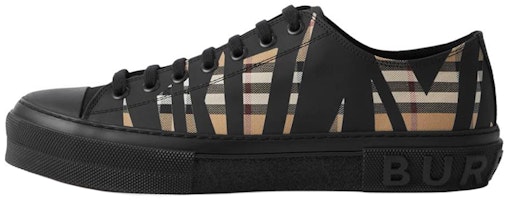 Burberry Canvas Check Low-Top 'Beige' 80708311 Burberry Canvas Check Low-Top 'Beige' 80708311