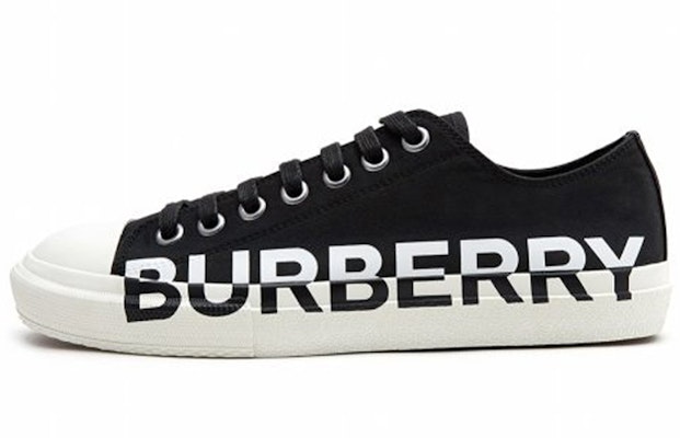 버버리 투톤 로고 스니커즈 (블랙/화이트) 80182701 Buy 버버리 투톤 로고 스니커즈 (블랙/화이트) 80182701