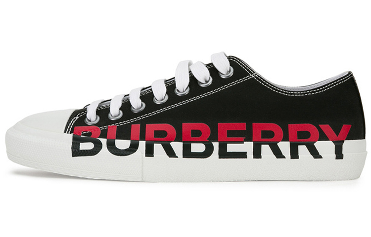 Burberry Canvas Low 'Black Red'
