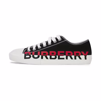 Burberry Canvas Low 'Black Red'