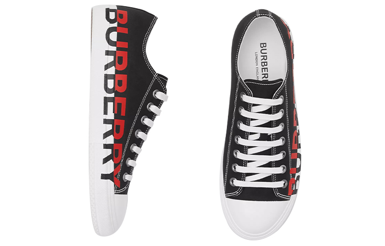 Burberry Canvas Low 'Black Red' 圖 3