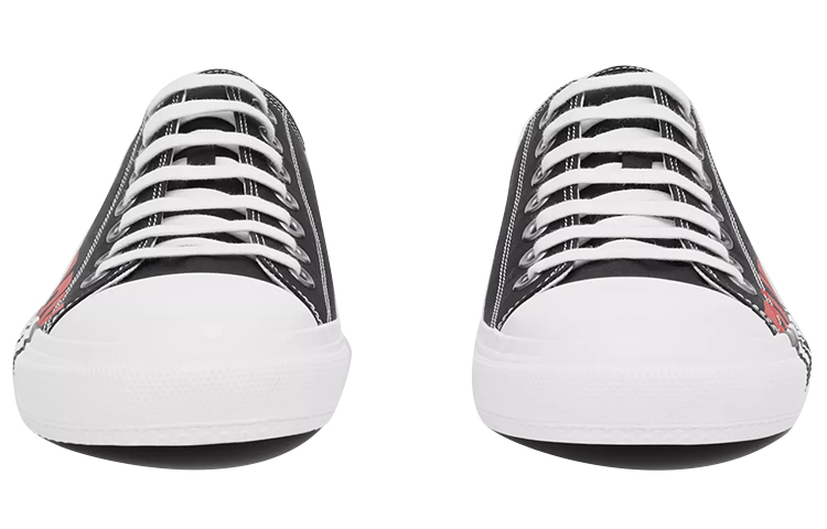 Burberry Canvas Low 'Black Red' 圖 4