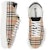 Burberry Canvas Rendah 'Check Beige' 80439271