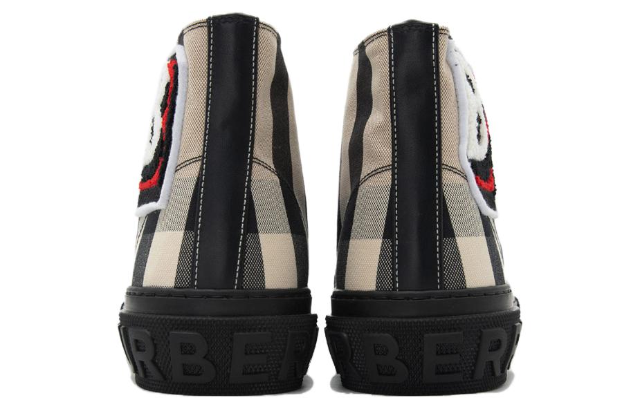 Burberry Canvas Round-Toe Lace-Up 'Check' 圖 3