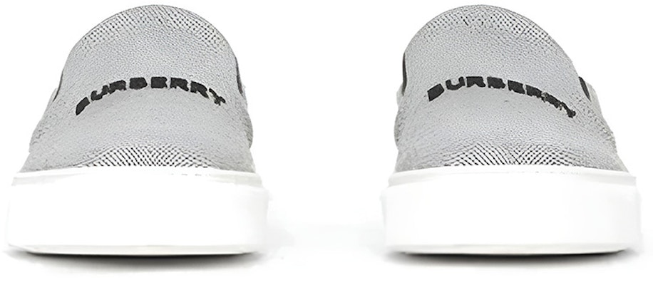 Burberry Canvas Slip-On 'Bio-based Sole Grey' 80387031 Lookbook Burberry Canvas Slip-On 'Bio-based Sole Grey' 80387031