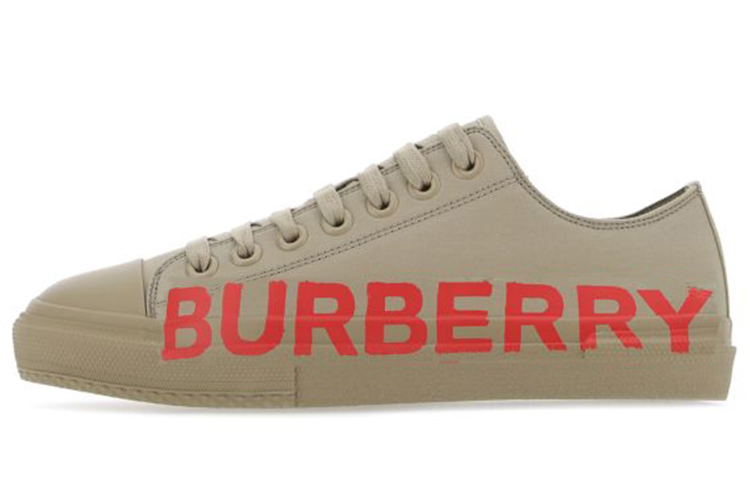 Burberry Canvas Sneaker 'Brown Red'