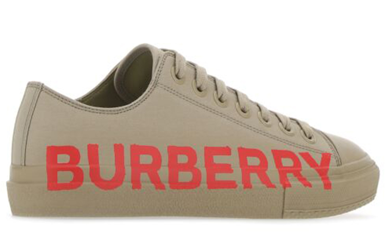 Burberry Canvas Sneaker 'Brown Red' 圖 4