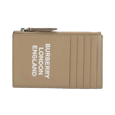 Burberry Card Coin Case (5 Card Slot) Card Case Beige