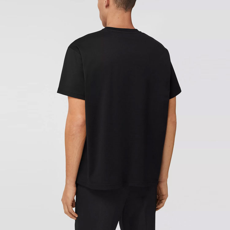 Purchase Burberry Cartoon Print Short Sleeve T-Shirt Black for Men 80406791