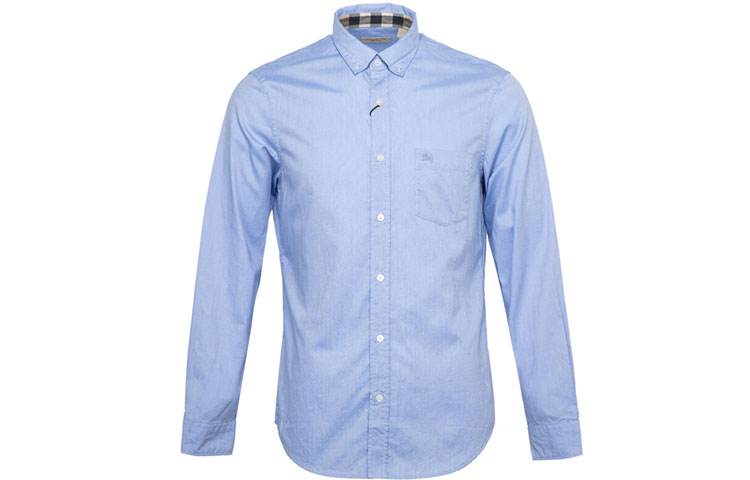 Burberry Casual Collared Shirt Sky Blue 37897381 圖 2