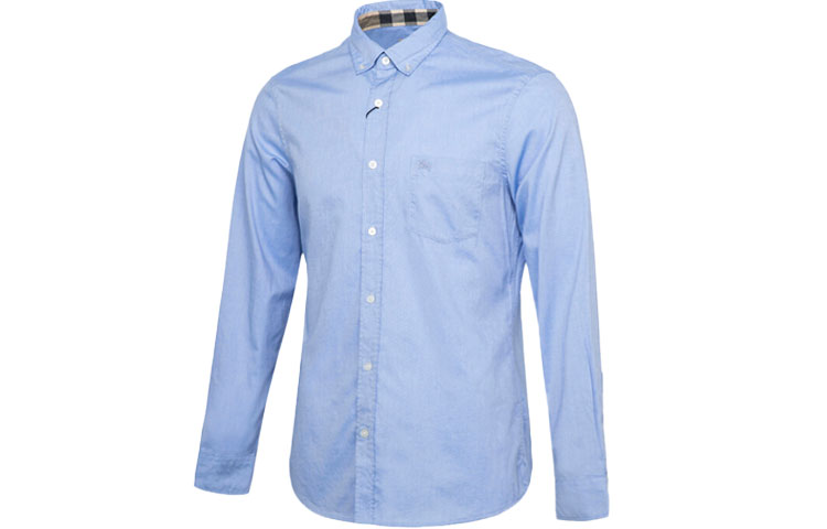 Burberry Casual Collared Shirt Sky Blue 37897381 圖 4