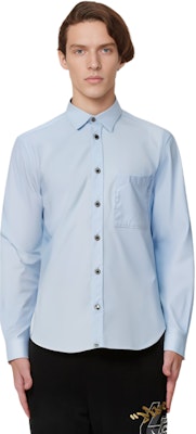 Burberry Casual Cotton Shirt Light Blue 80288781 Shop Burberry Casual Cotton Shirt Light Blue 80288781