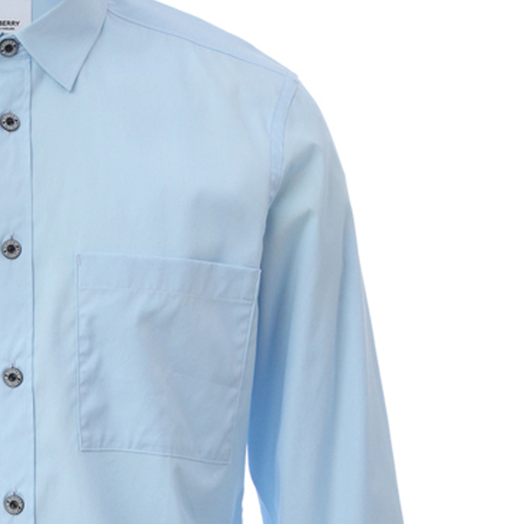 Details for Camisa Casual de Algodón Burberry Azul Claro. 80288781