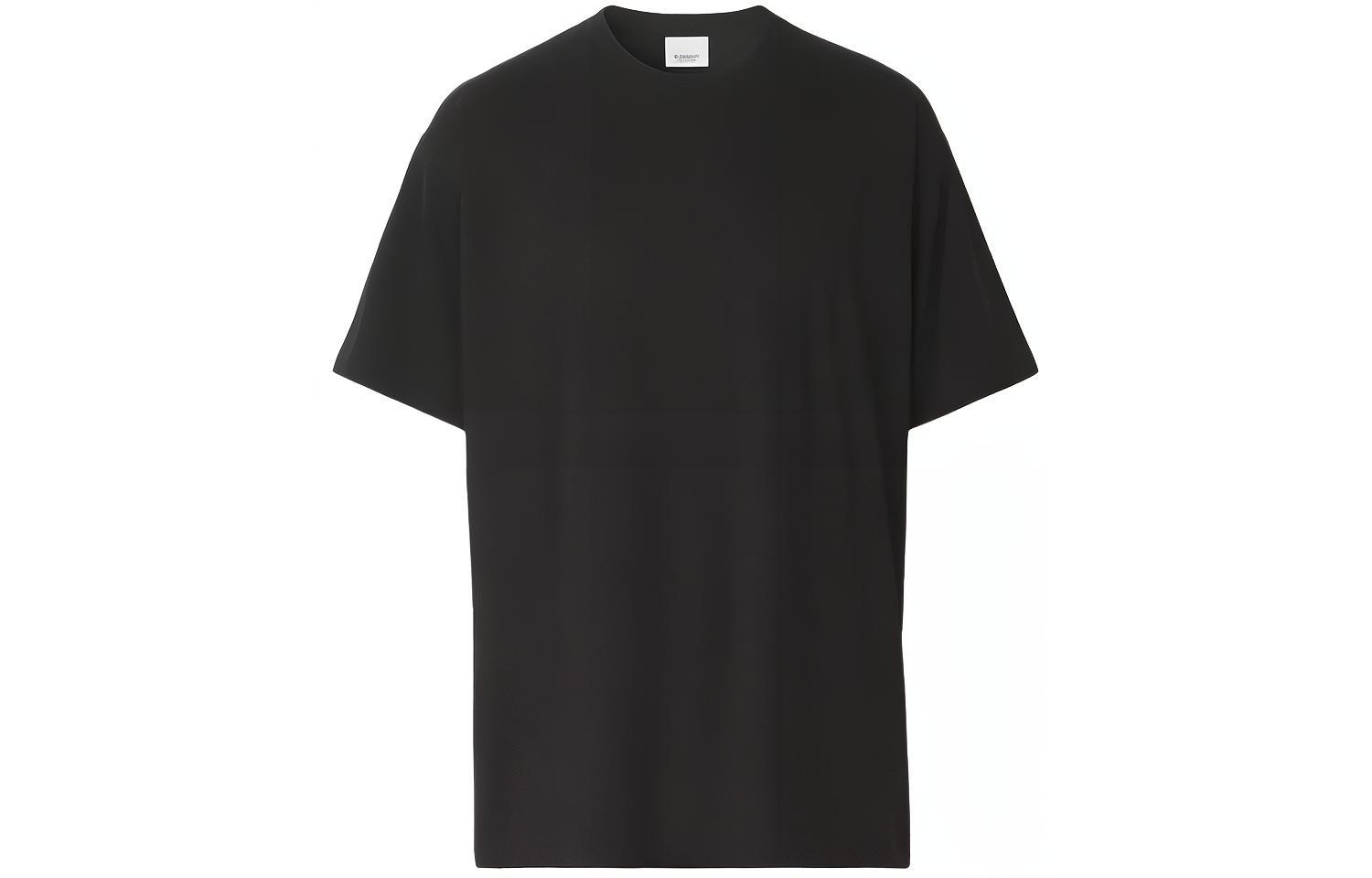 Burberry Casual Crewneck Letter Short Sleeve T-Shirt Black. 80455441