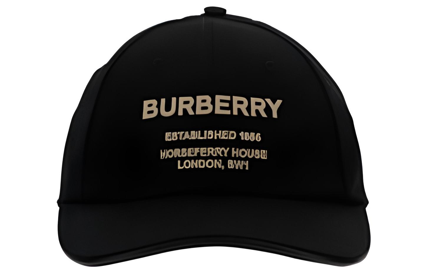 Burberry Casual Letter Print Cotton Baseball Cap Unisex 80576251