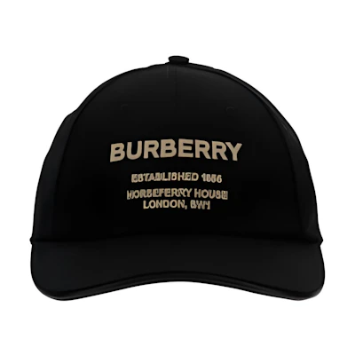 Burberry Casual Letter Print Cotton Baseball Cap Unisex 80576251