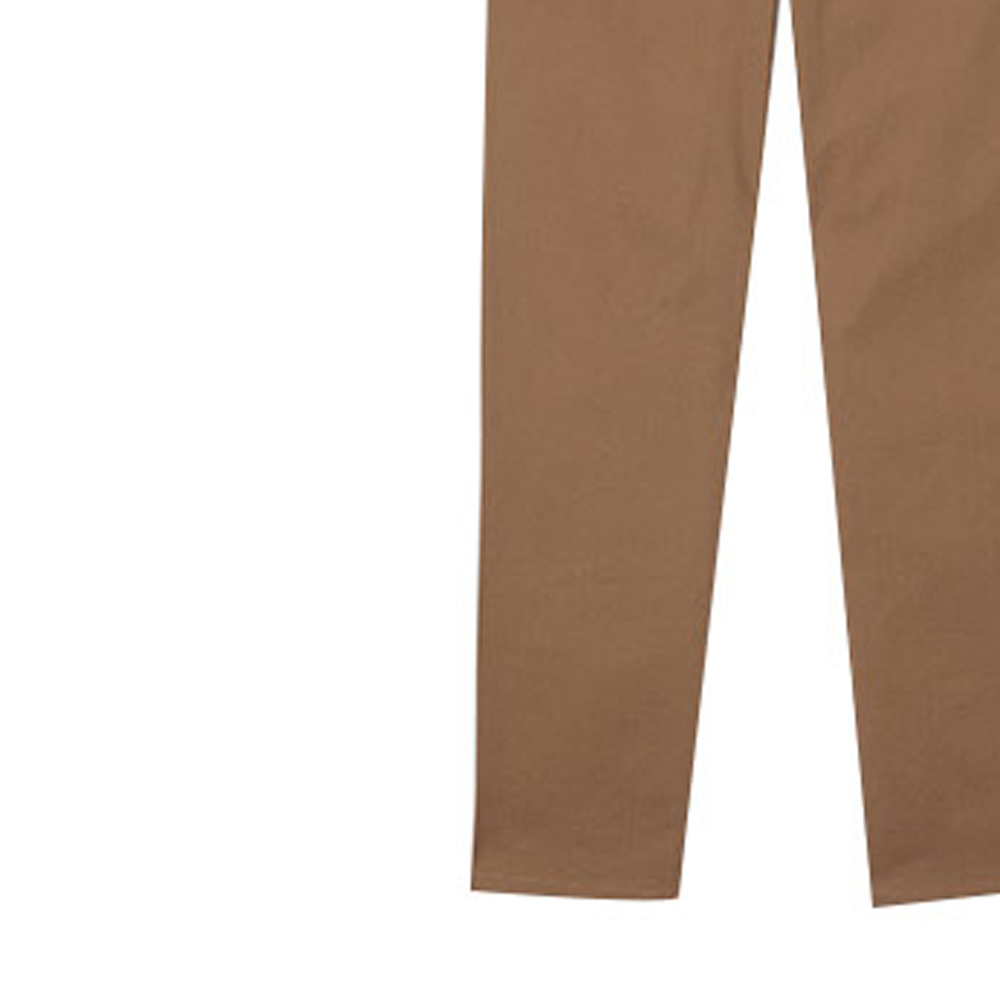 Burberry Casual Mid-Waist Straight Pants in Pure Caramel Color. 80442941 圖 7